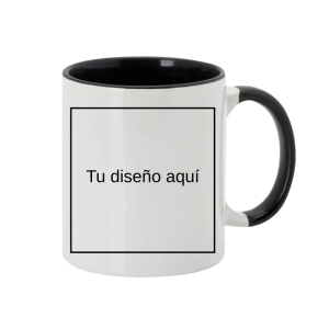 (Pesonalizable) Taza de cerámica de colores con asa PERSONALIZABLE