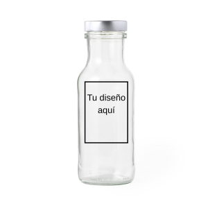 botella de cristal personalizable