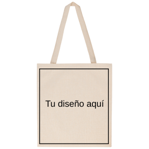 (Pesonalizable) Bolsa tote de lino